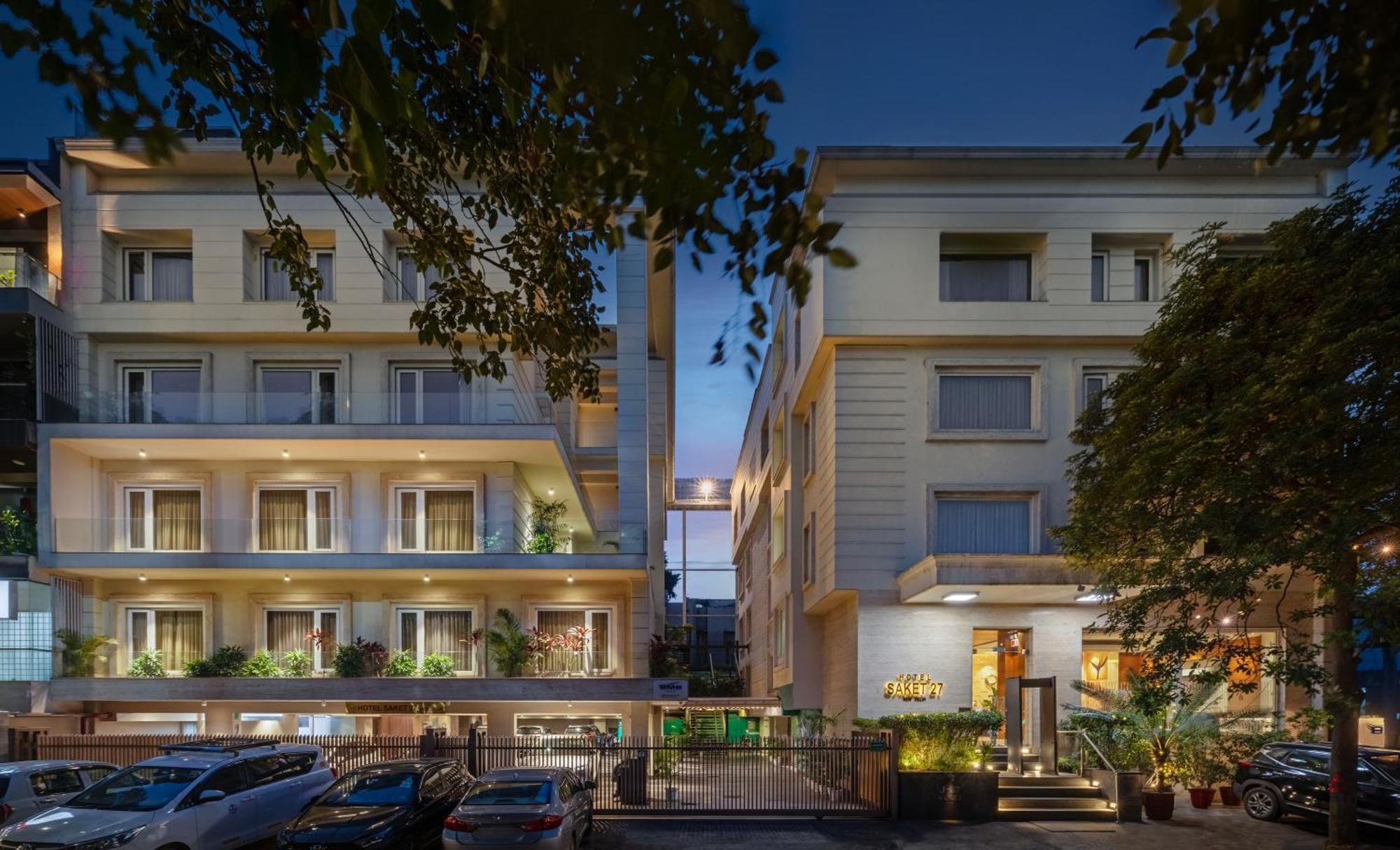 Hotel Saket 27 Neu-Delhi Exterior foto